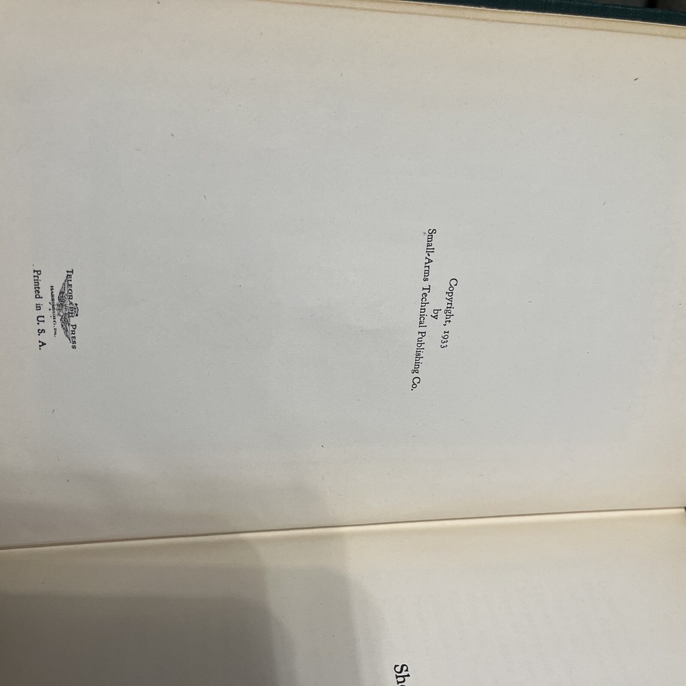 "Modern Gunsmithing" by Baker 1933 Edition Hardcover Small Arms Technical Co.