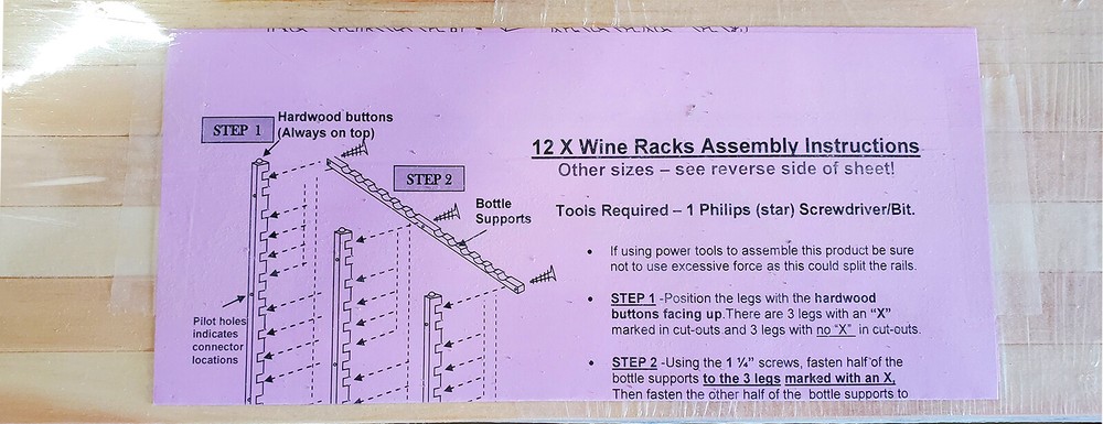 72 Bottle Vinland Wine Rack