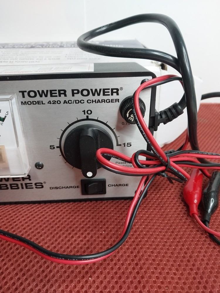 Tower Hobbies ~ Tower Power ~ Model 420 AC/DC CHARGER ~ READ Discription
