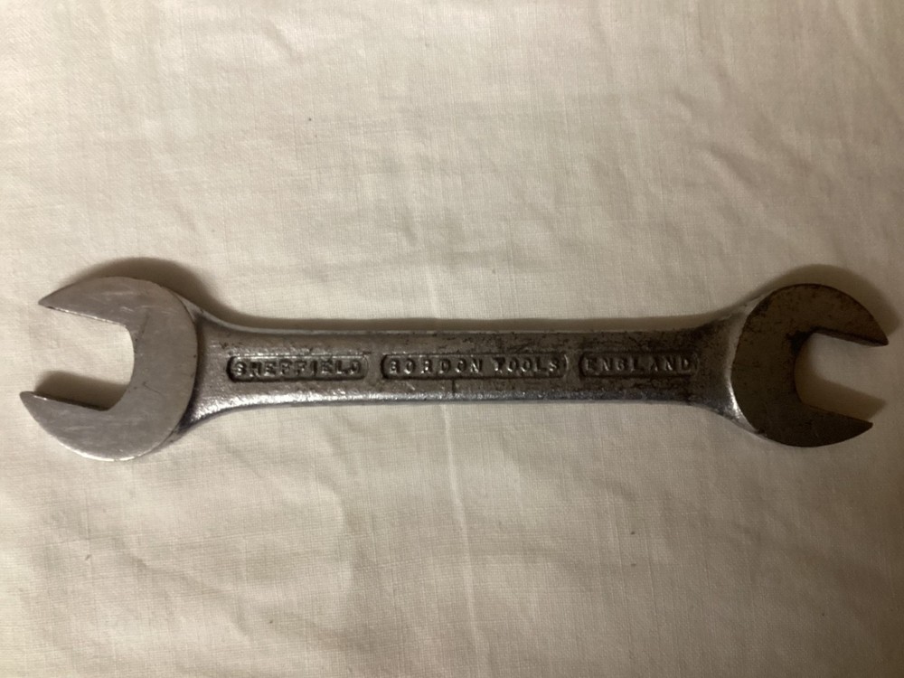 1/2" x 9/16" AF Open Ended Spanner (Gordon Tools) - 101