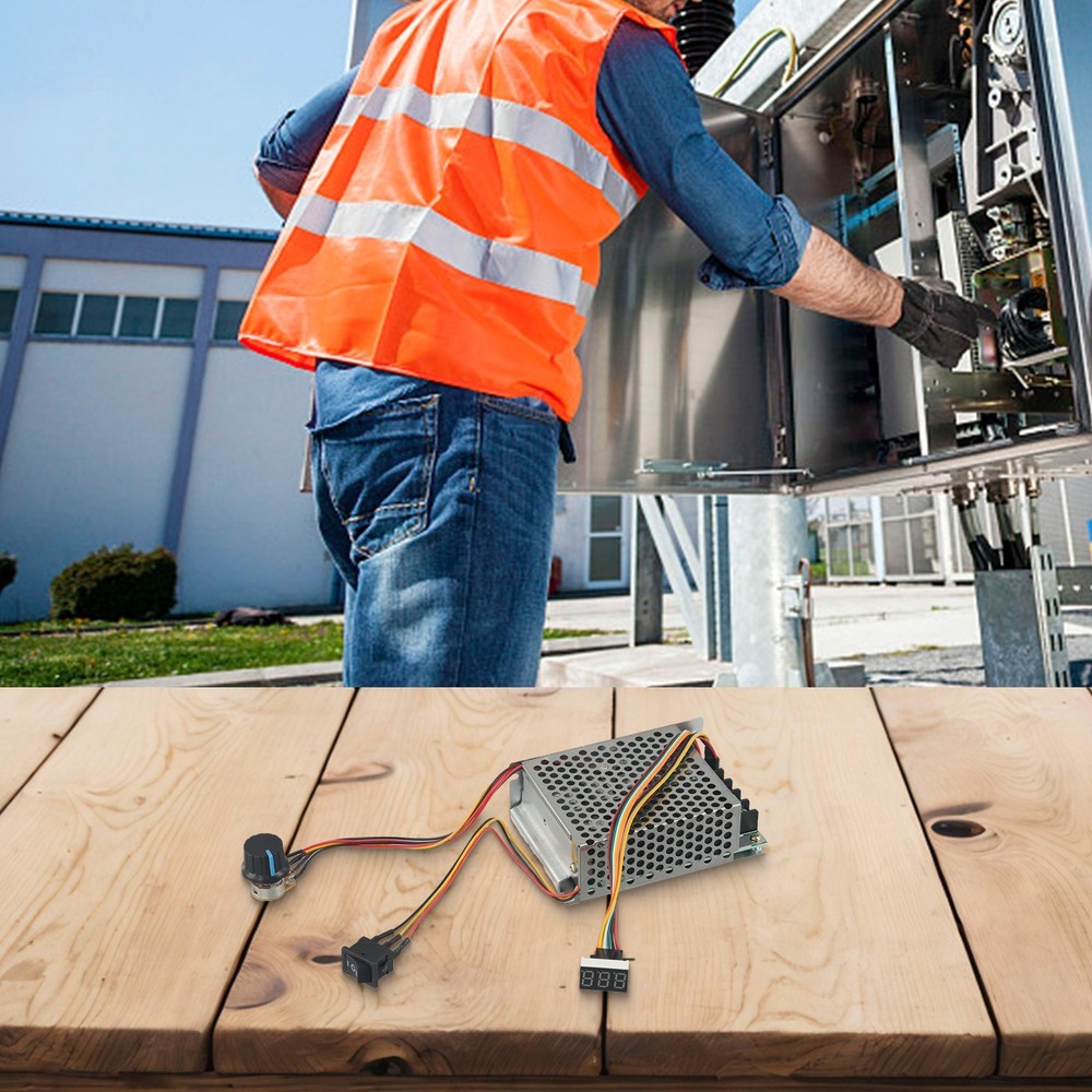 DC Motor Speed Controller 60A with Adjustable Speed and Direction Control