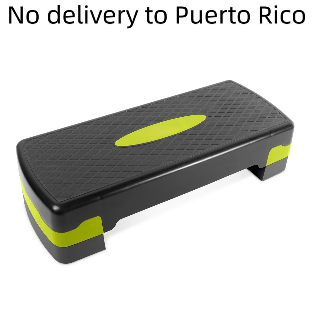 Aerobic Step Platform, Black and Yellow