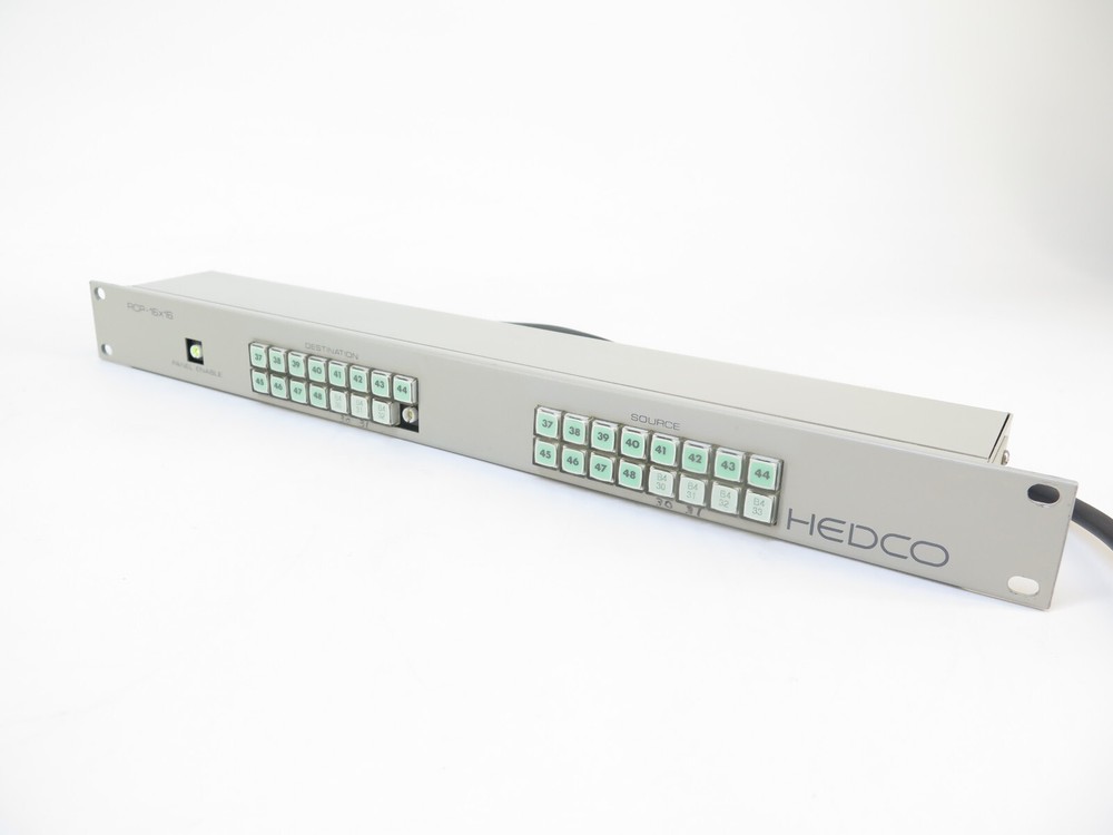 HEDCO RCP-16x16 Remote Programmable Panel with Power Cord