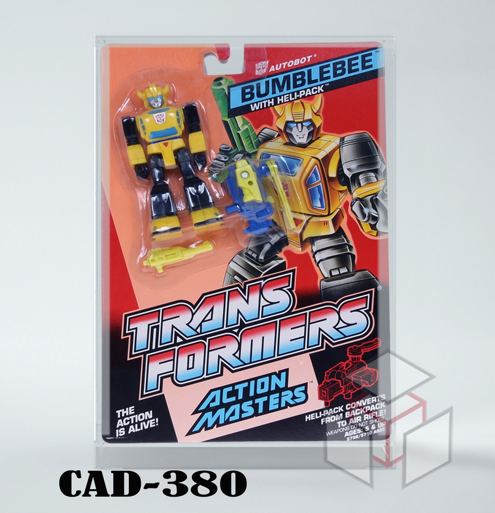 Pre-ORDER Acrylic Display Case for Transformers Action Masters series Carded
