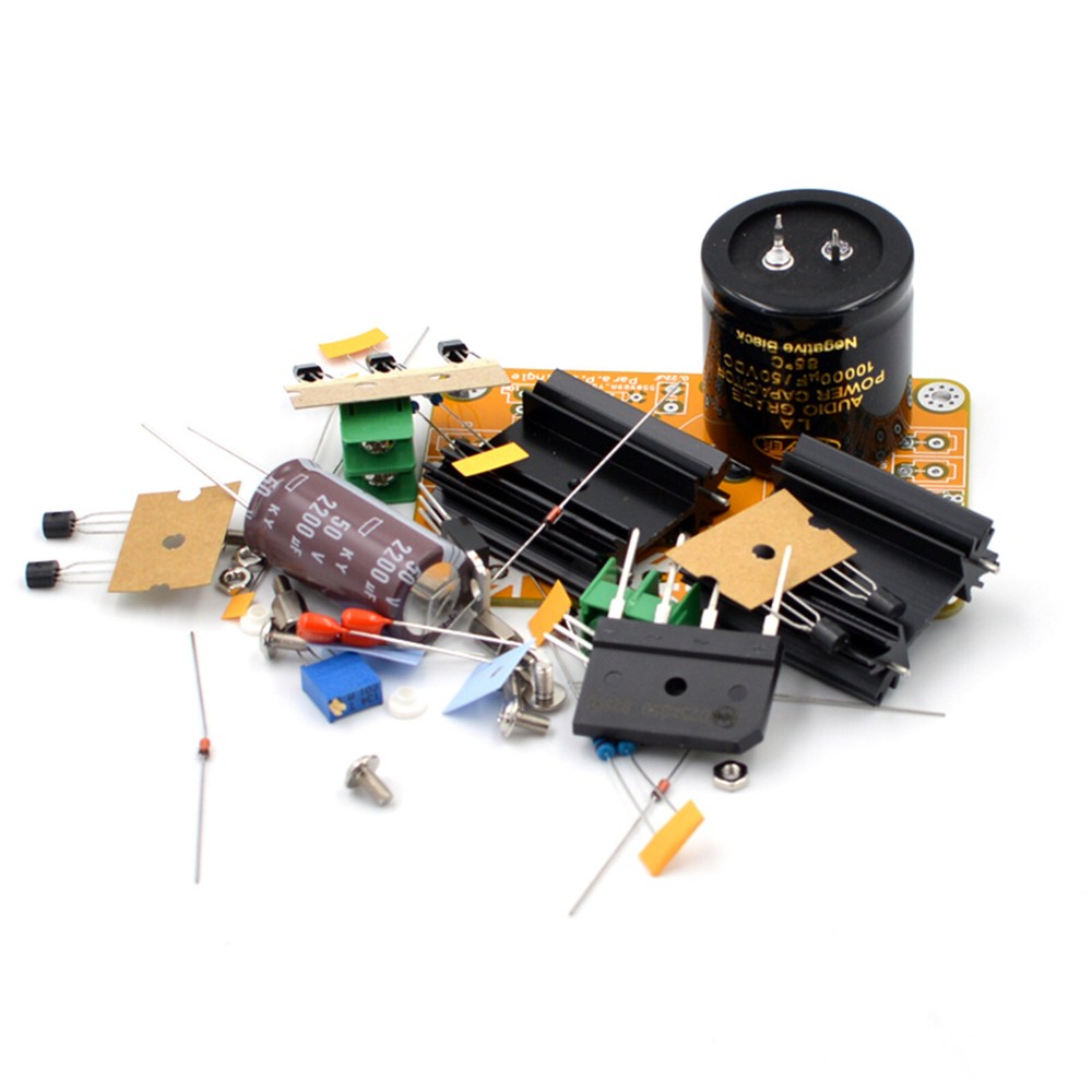 Fully Discrete Parallel A Regulated Power Supply (Single Rail5V ～36V)  Kit DIY