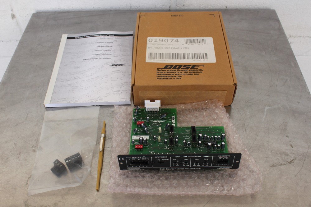 BOSE 019074 OPTI-SOURCE SOURCE EXPANSION CARD NEW