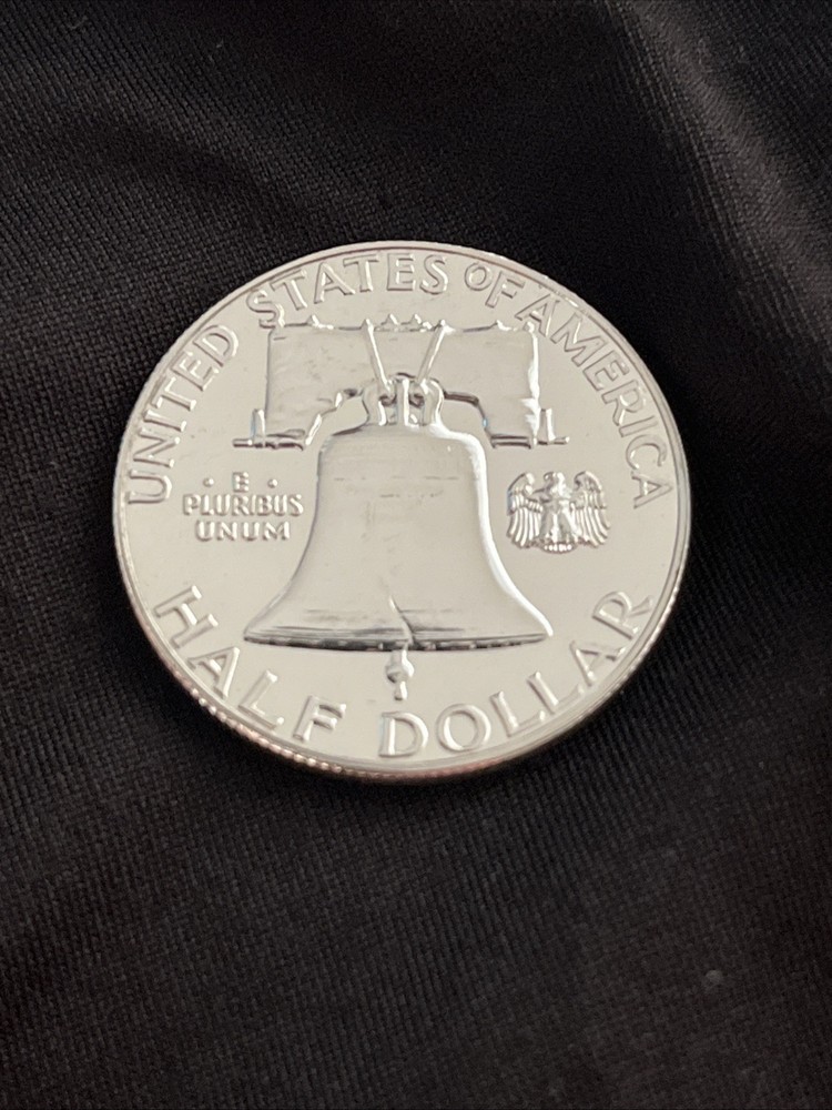 1962 BEN FRANKLIN HALF DOLLAR *UNCIRCULATED 90% SILVER PROOF*