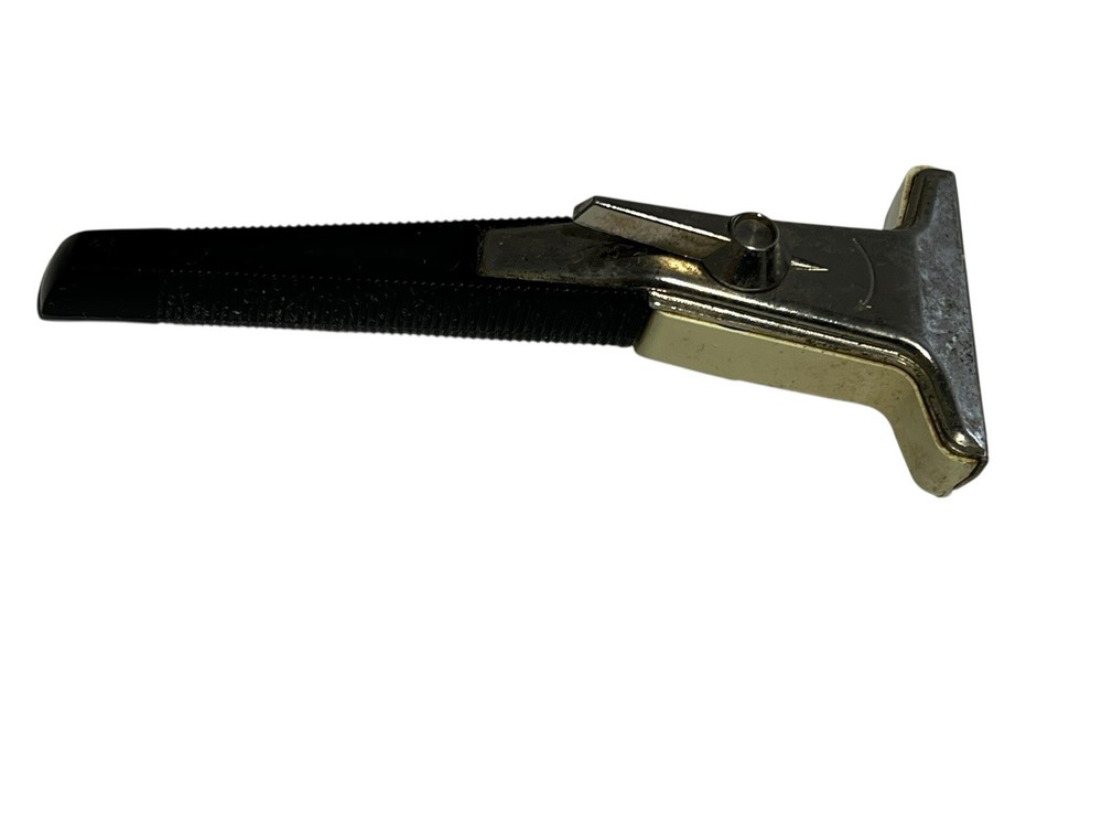 Vintage Gillette TECHMATIC Adjustable Razor Shaving Straight For Prop