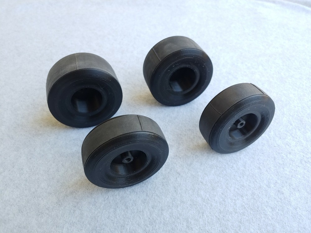 Cox Baja Bug and Dune Buggy Wheels - 3D Printed