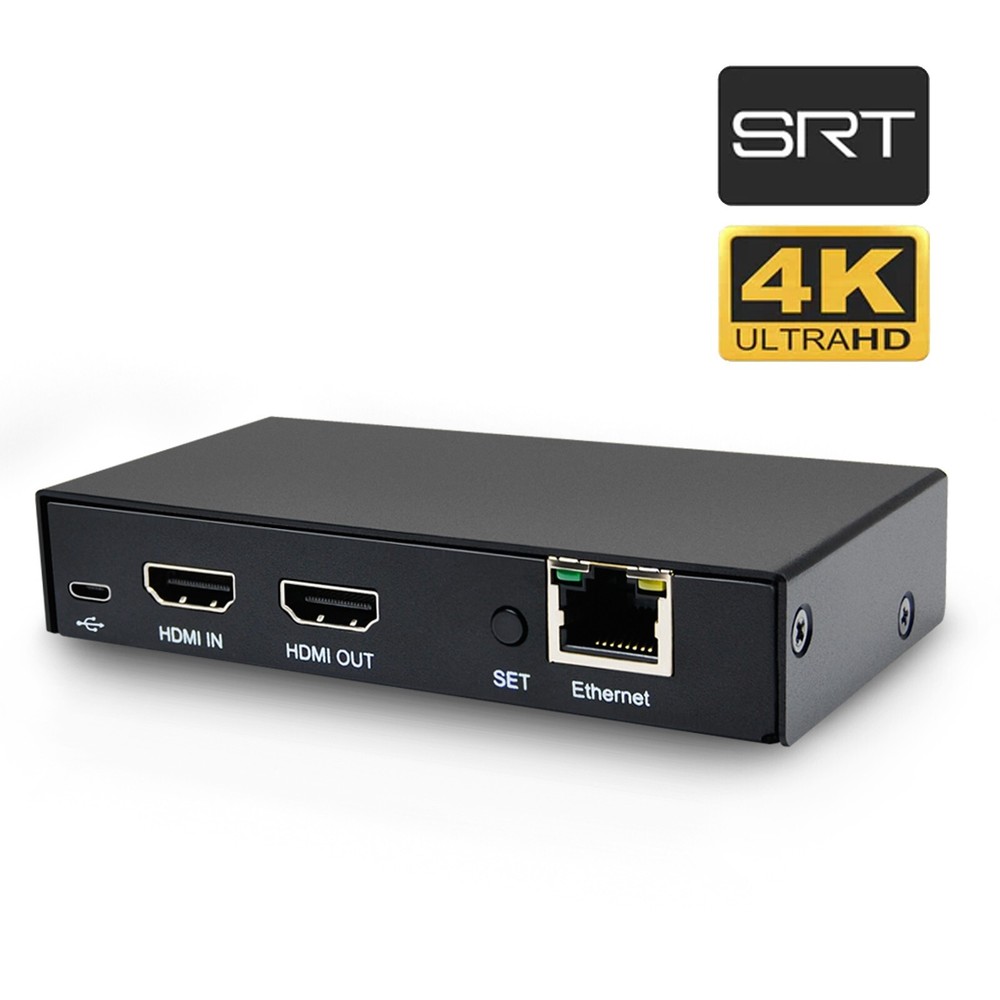 4K@60Hz Live Streaming Encoder Real Time Local Loopout for FB YouTube Twitch IPT