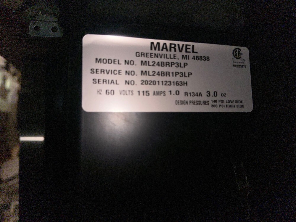 Marvel 24" Panel-Ready Built-in Beverage Center - ML24BRP3LP