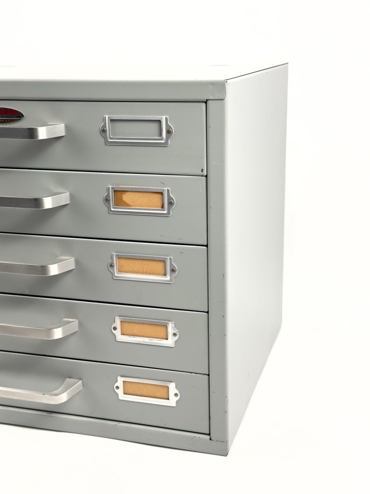 NEUMADE 5-Drawer STACKABLE Storage File Cabinet with 5 rows 15.5x12x13