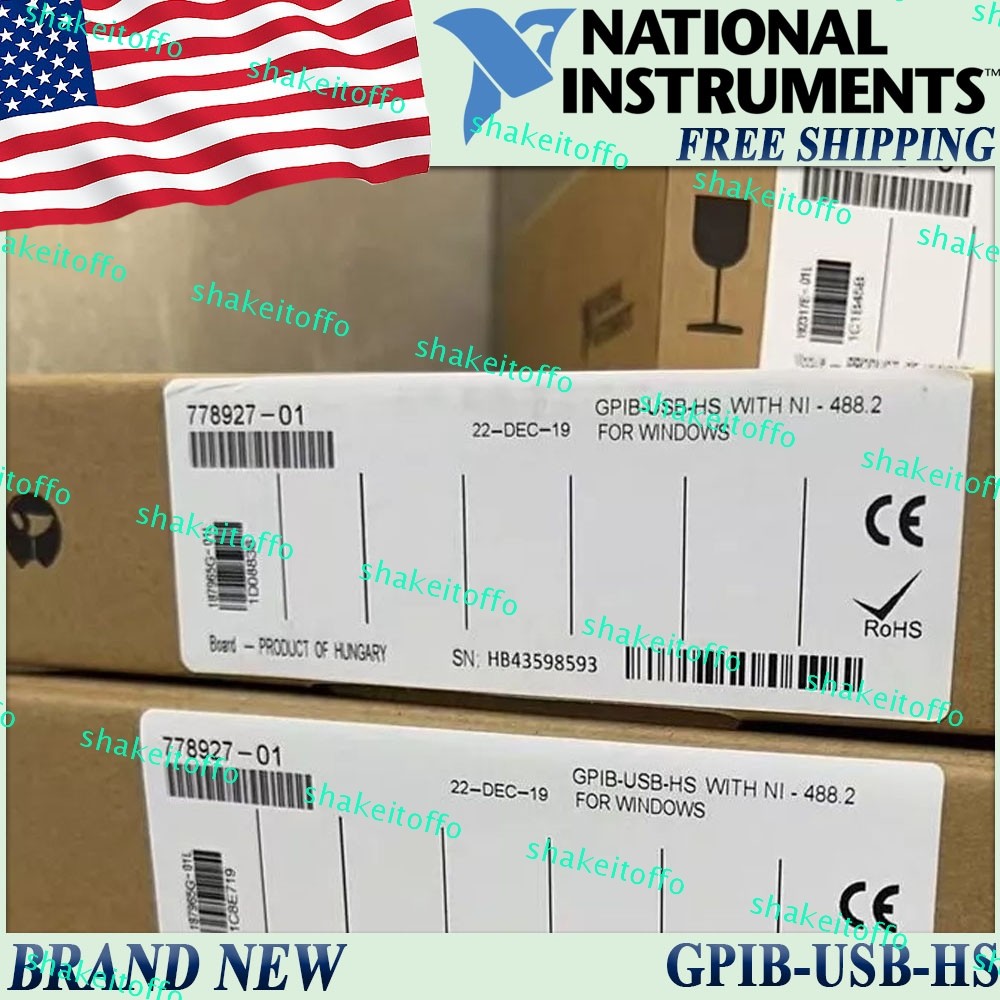 For National Instruments GPIB-USB-HS Interface Adapter IEEE 488 Controller New