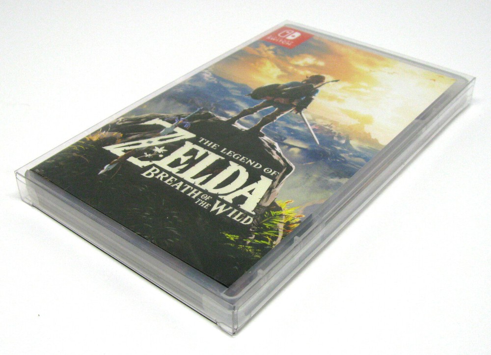 CLEAR PROTECTIVE BOX PROTECTOR FIT FOR NINTENDO SWITCH PLASTIC STEELBOOK GAMES