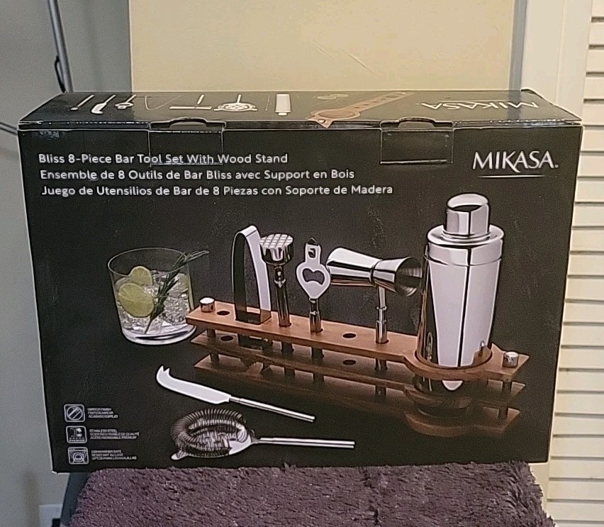 Mikasa Bliss 8 Piece Bar Set