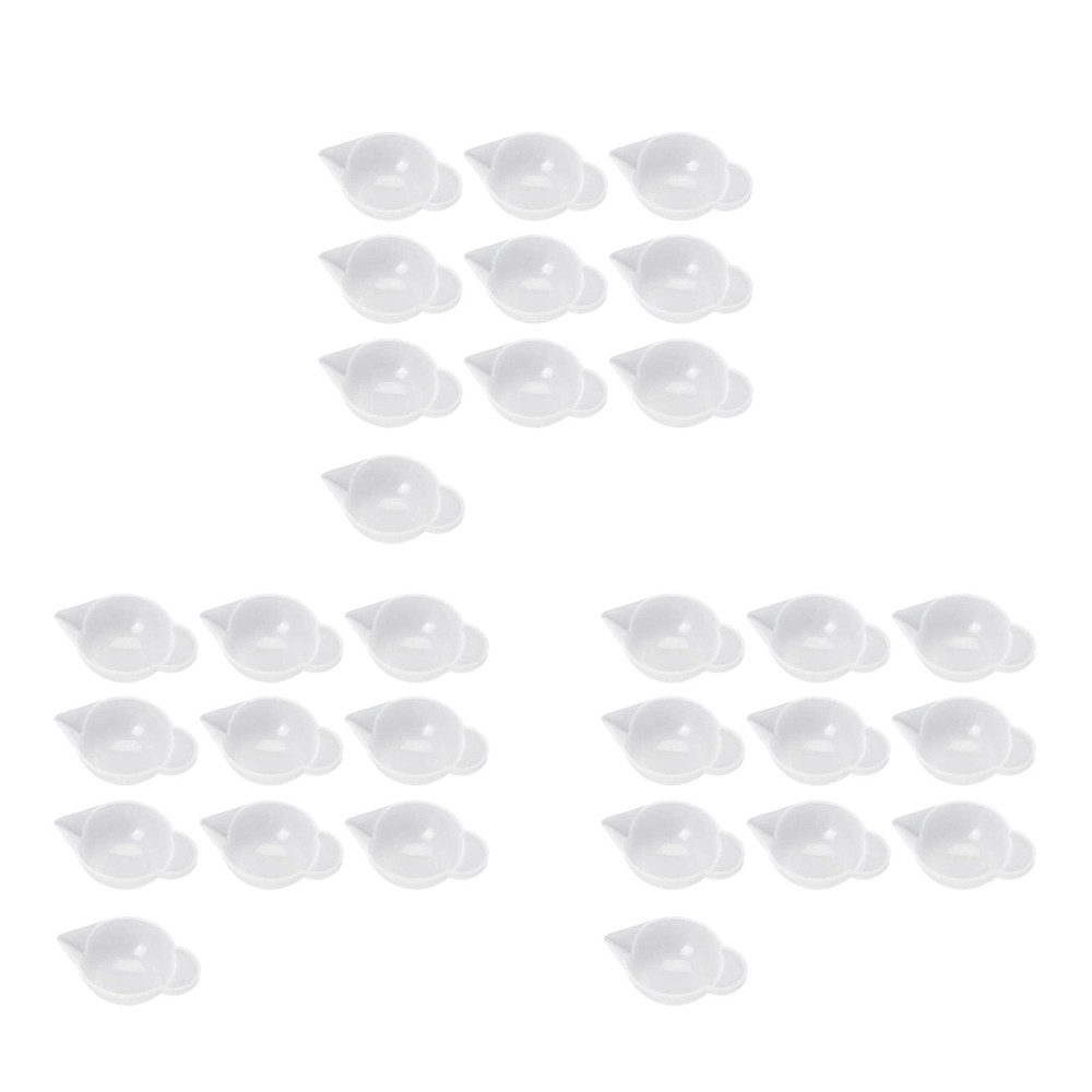 30 Pcs Silicone Mold Cup Dispenser,  Measuring Cup,Modulation Tools for DIY7447