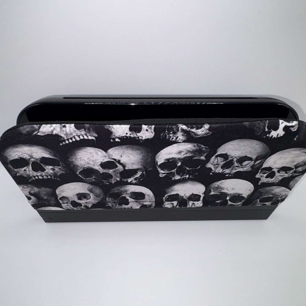Nintendo Switch 2 Dock Cover Screen Protector Skulls Gothic gothcore Spooky