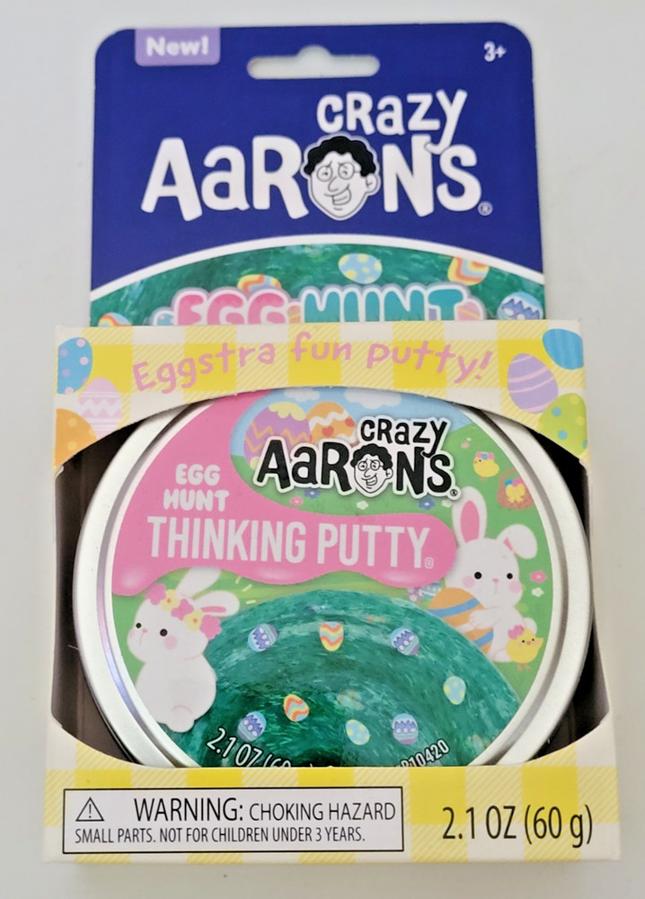 💥 Aaron's Crazy Egg Hunt Easter Theme Thinking Putty Spring