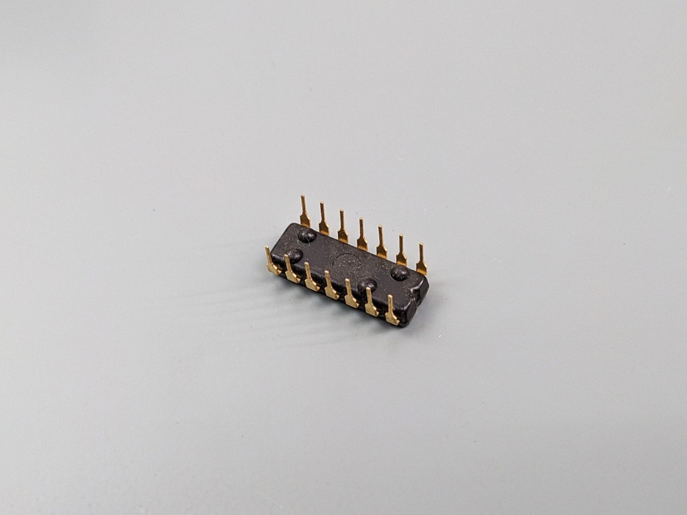 (2) Motorola MC838P MDTL Decade Counter ICs