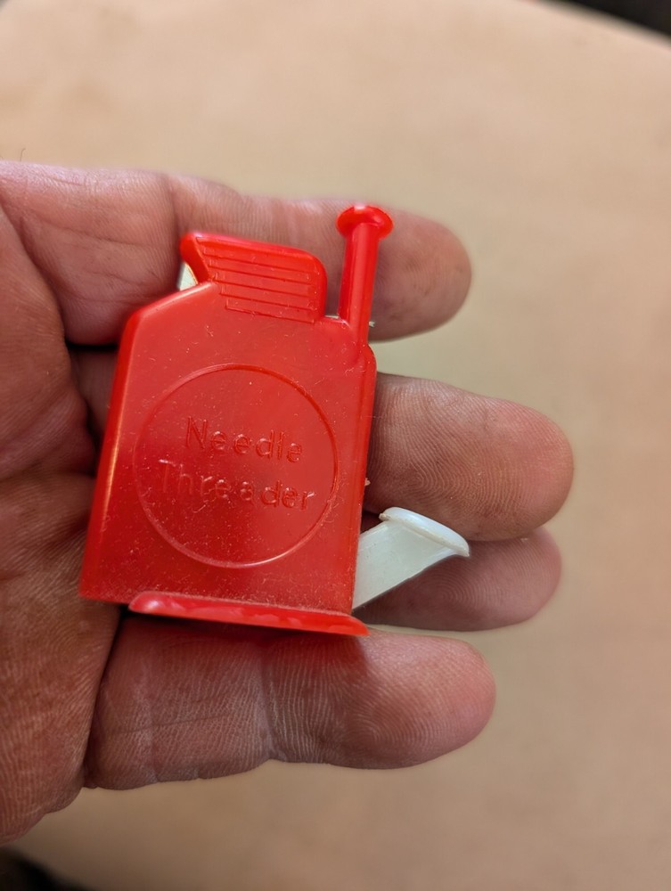 Vintage Automatic Needle Threader With Thread Cutter Box Instructions New