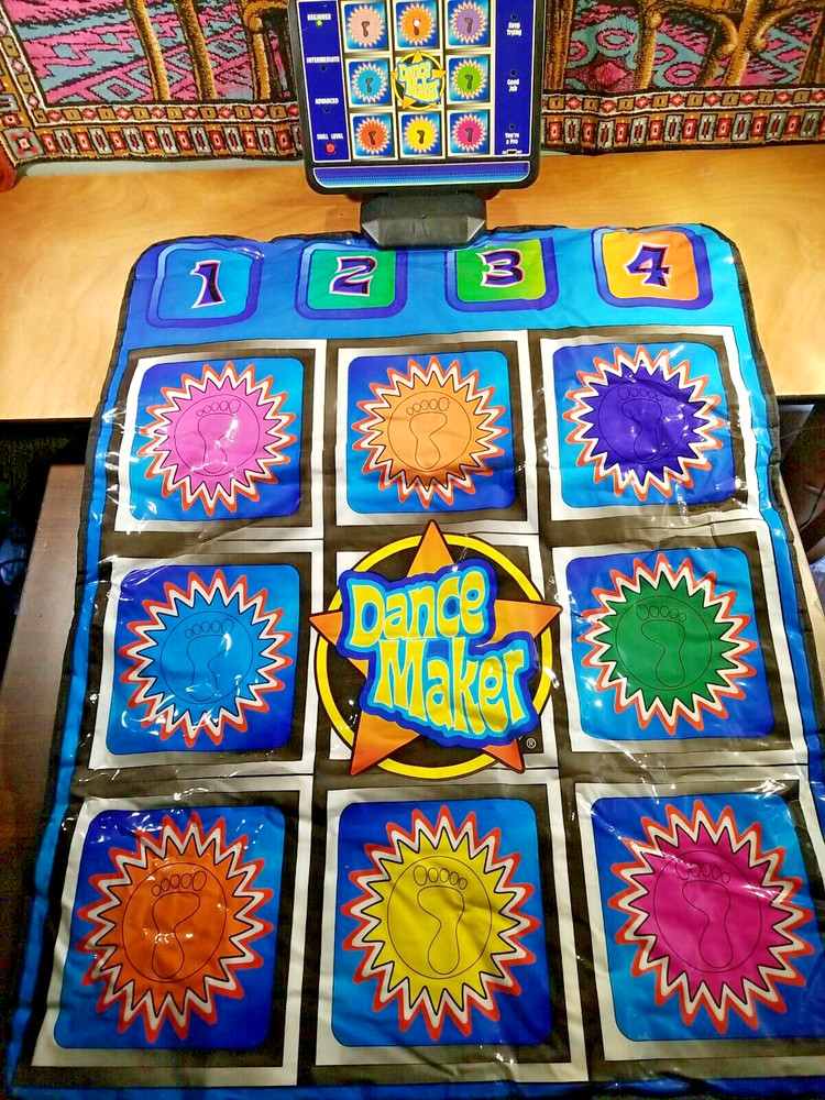 1999 Diva Dance Maker Electronic Dance Pad Game Works by Moose Mountain