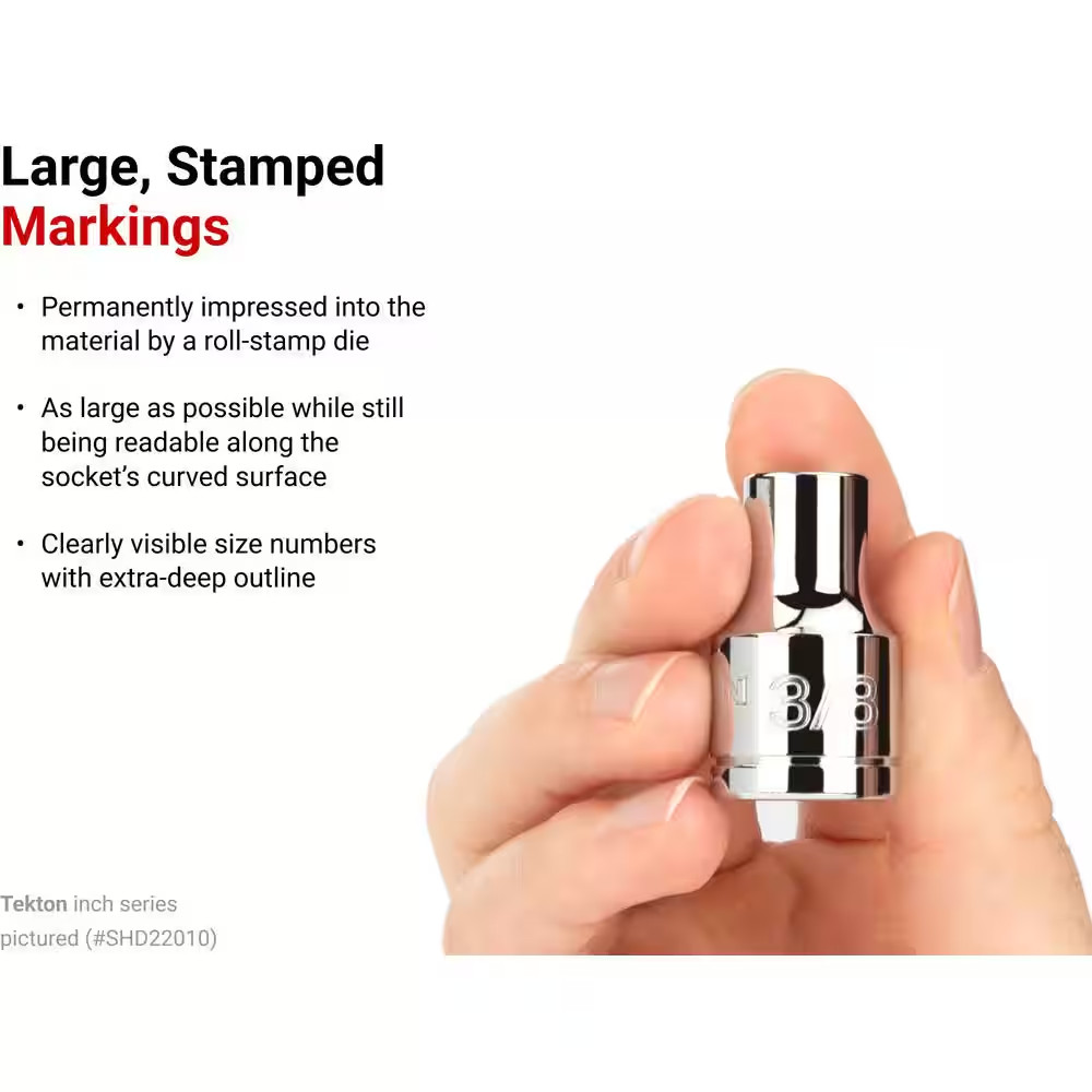 1/2 In. Drive 6-Point Socket Set (23-Piece)