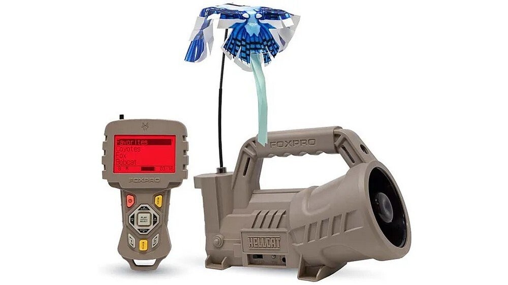 Foxpro Hellcat Digital Call Attracts Predators Transmitter Tan Polymer - HELLCAT