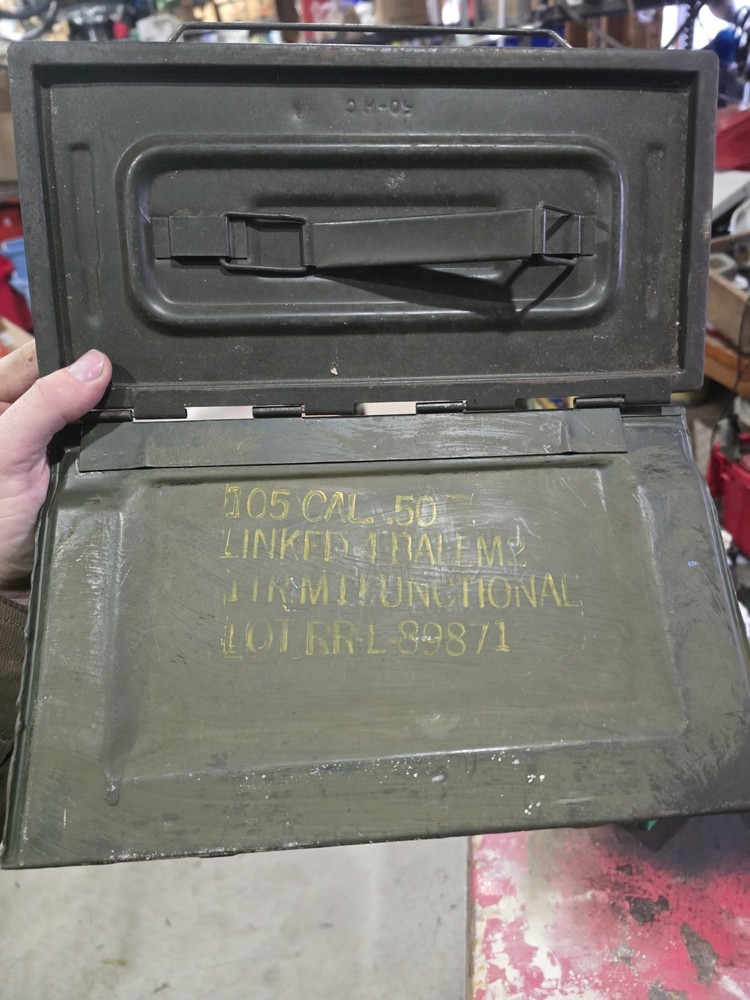Vintage .50 Cal. M2 Ammo Box