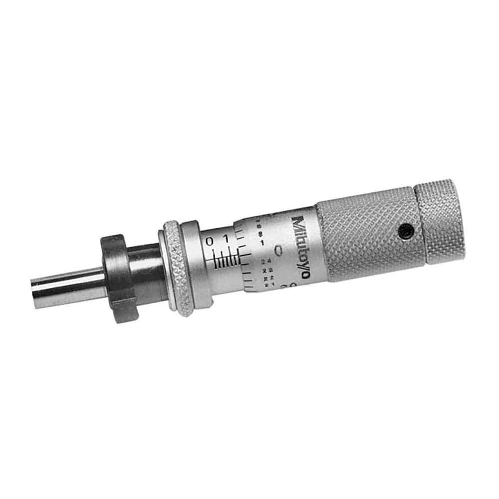 Mitutoyo 148-502 Mechanical Micrometer Head, 0-0.5" Range, Zero Adj Thimble