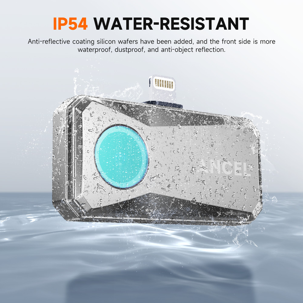 Thermal Camera (for iPhone) Infrared Thermal Imaging Camera 256*192 Resolution
