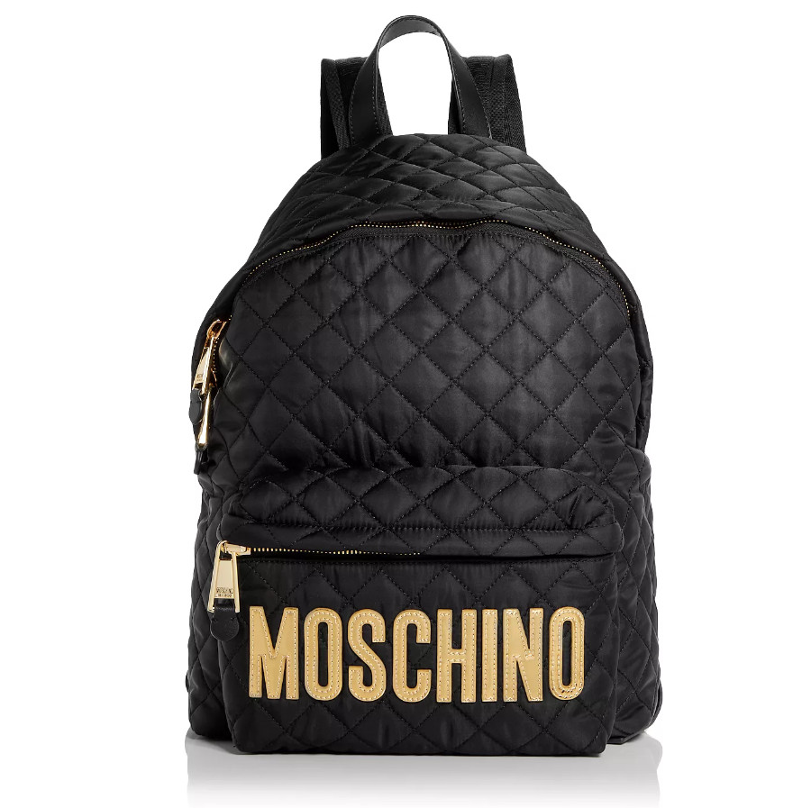 NWT Moschino Quilted Nylon Backpack MSRP$755