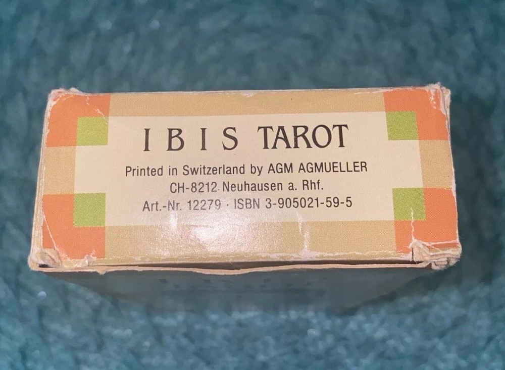 IBIS Tarot Deck 1991 Josef Machynka Complete Deck with Card Reading Handbook