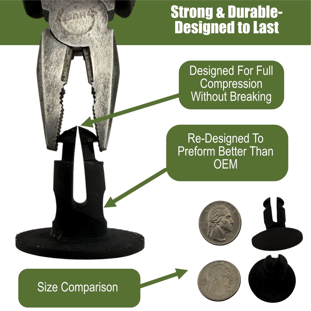 US Mail Mailbox Solar Group #MB515 Hinge Pin Replacement [2 Pack] ABS Resin- USA
