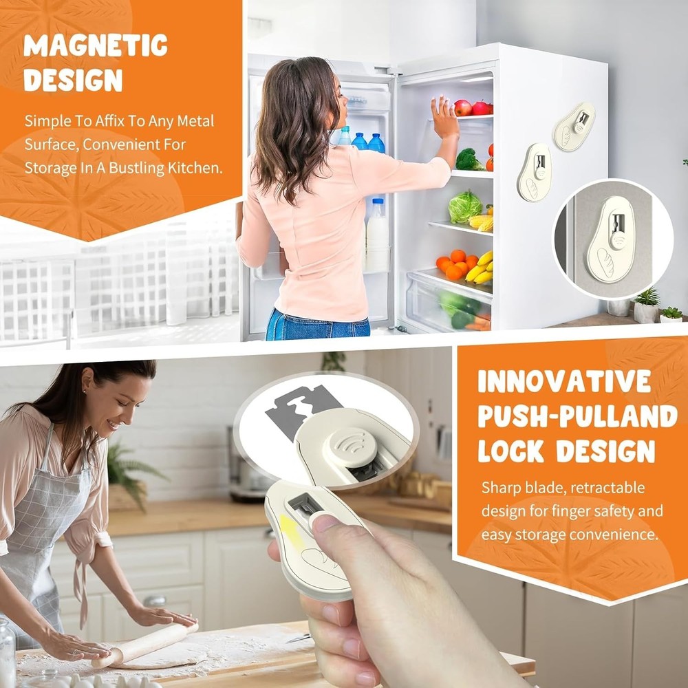 Extractable & Magnetic Bread Lame Dough Scoring Tool - Professional Sourdough...