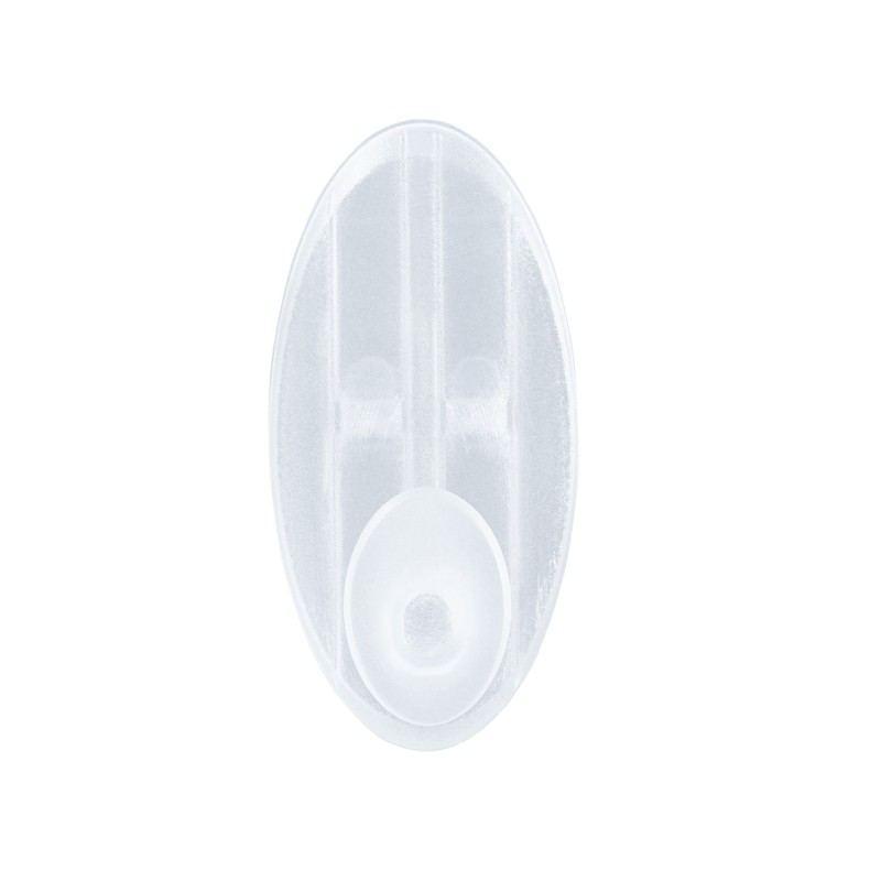 Command BATH19-ES Plastic Frosted Bath Caddy Hanger 7.5 lbs. Capacity