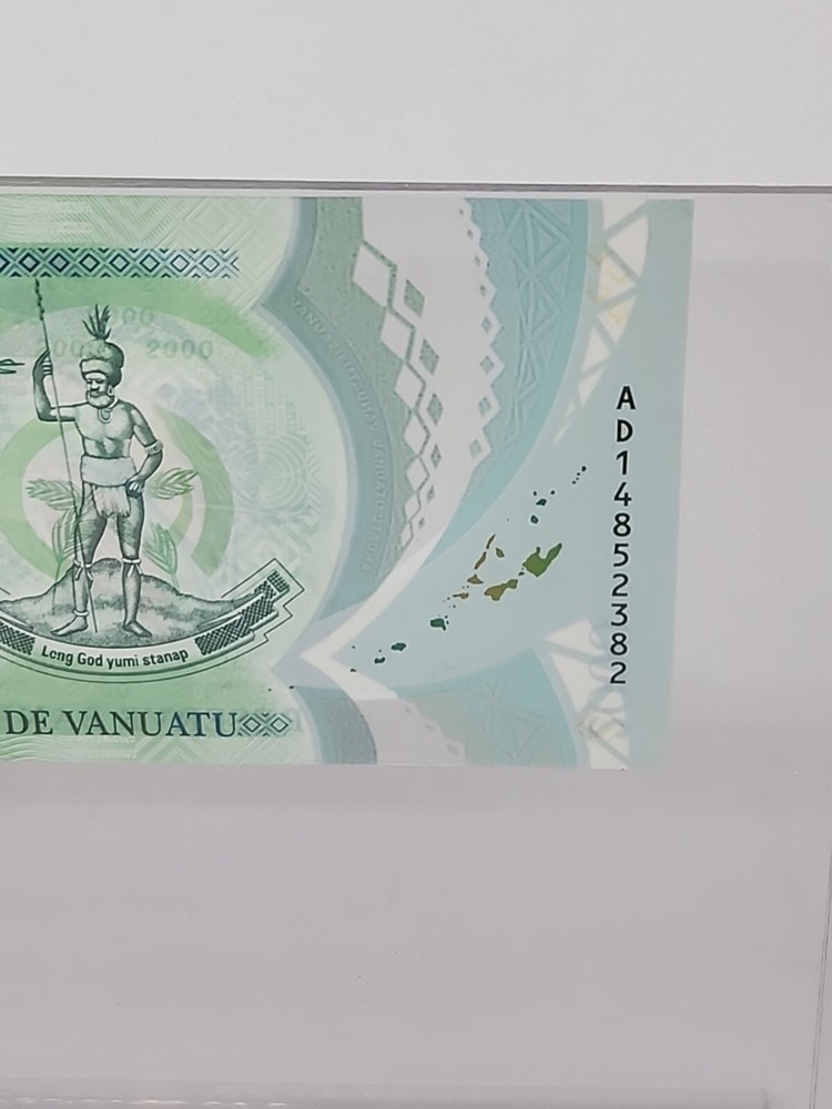 Vanuatu, 2000 Vatu, 2014, POLYMER, Birds