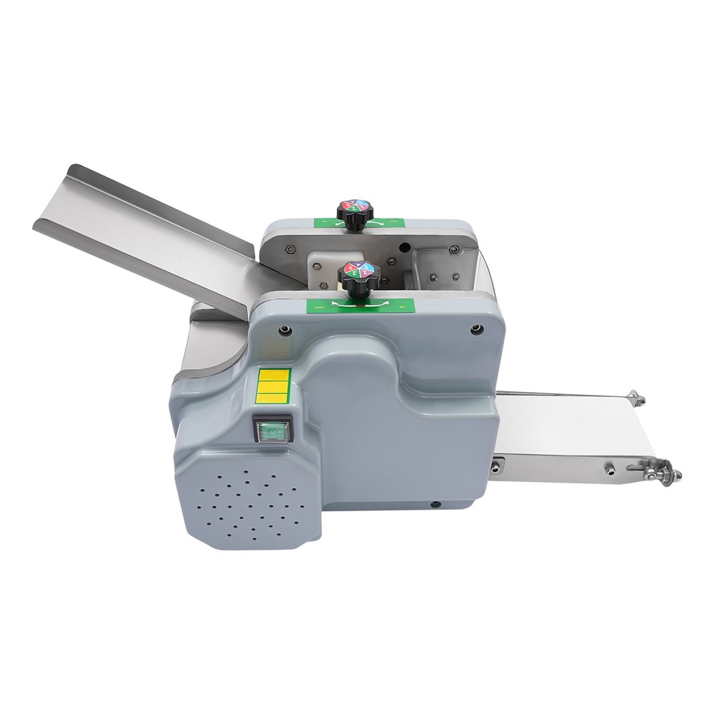110V Automatic Dumpling Wrapper Maker, 60 Skins/Min, Durable & Easy to Use