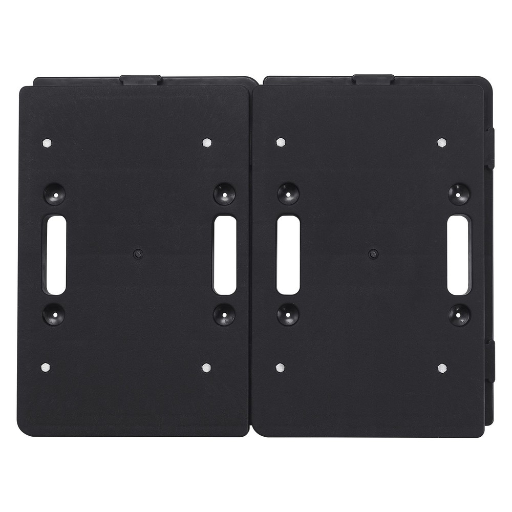 Furniture Dolly 2-Pack, 500lb Each, Interlocking & 4 Silent TPR Wheels