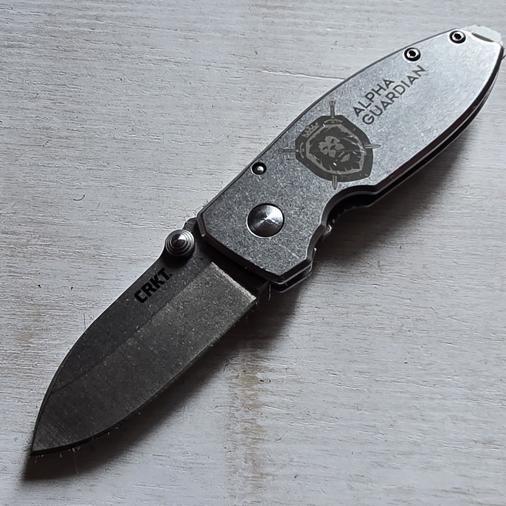 CRKT SQUID PLAIN EDGE FRAMELOCK KNIFE