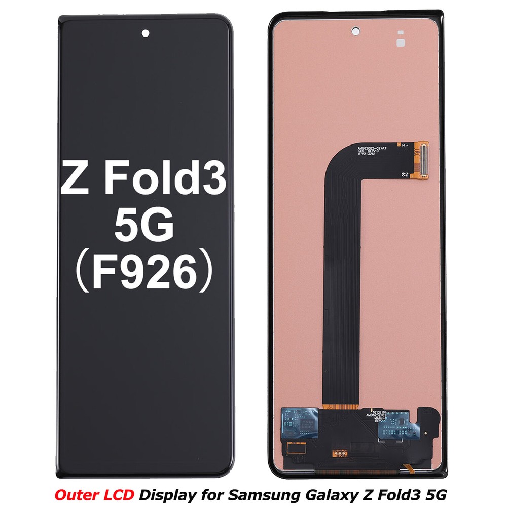 New For Samsung Galaxy Z Fold3 Outer Screen Front Screen External Display Screen