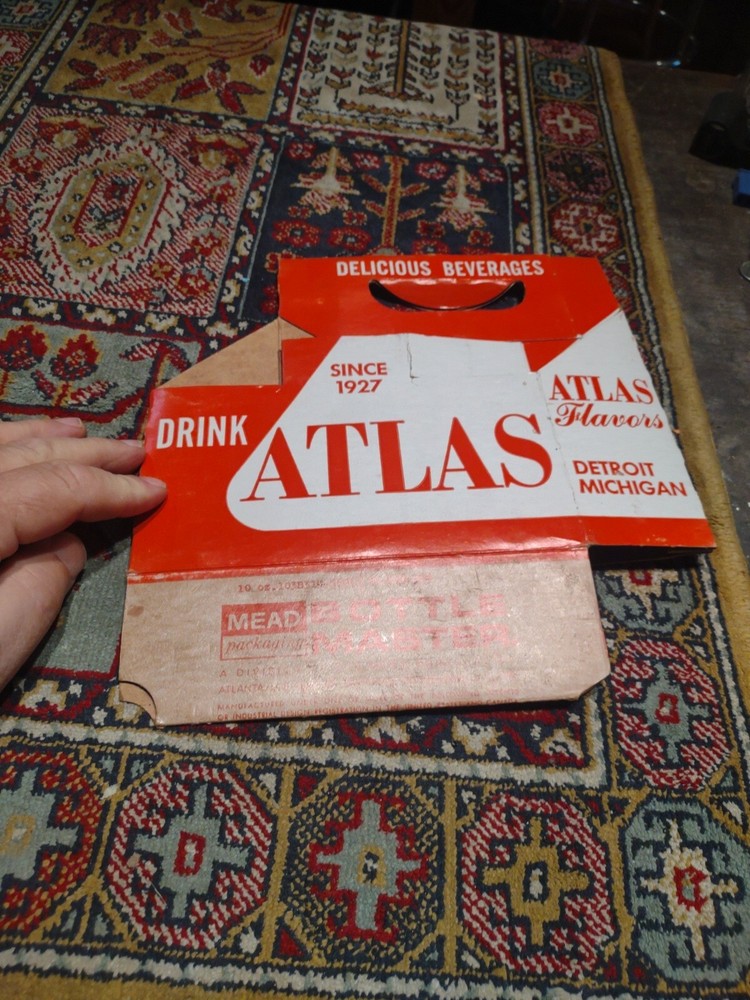 Atlas Cardboard Carrier Bottle Master 6 Pack