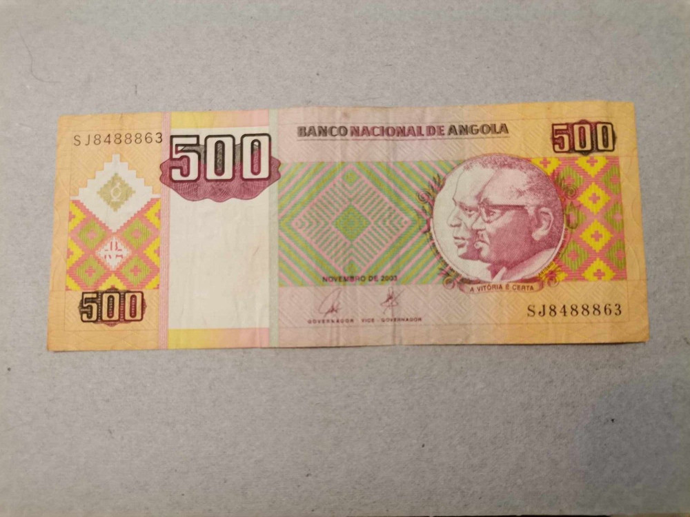 500 kwanzas Angola - 2003