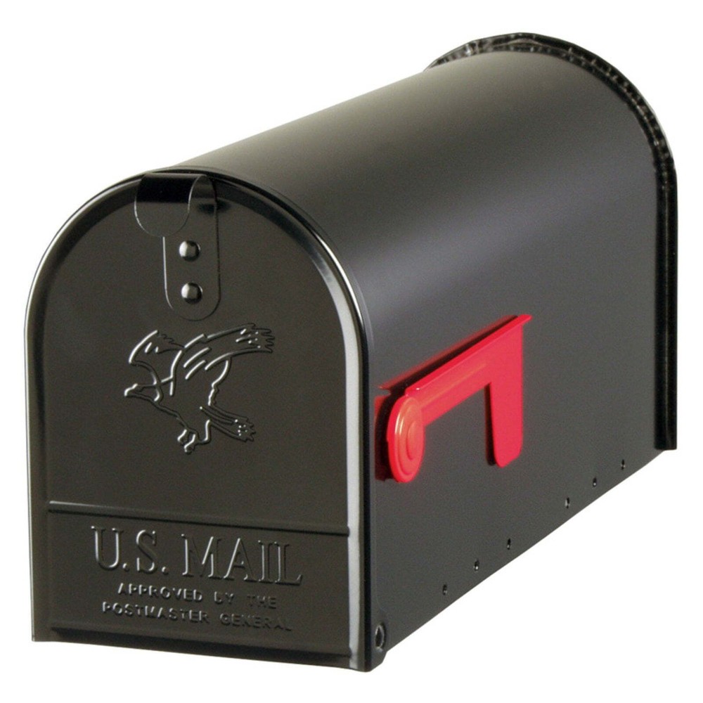 Architectural Mailboxes Elite Galvanized Steel, Medium, Post-Mount Mailbox