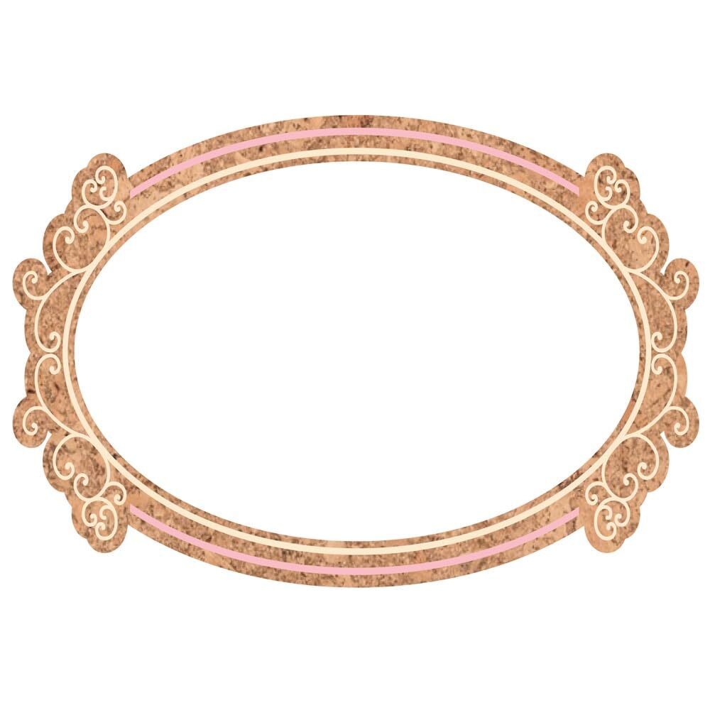 Noteworthy Chipboard FramesNTW21325