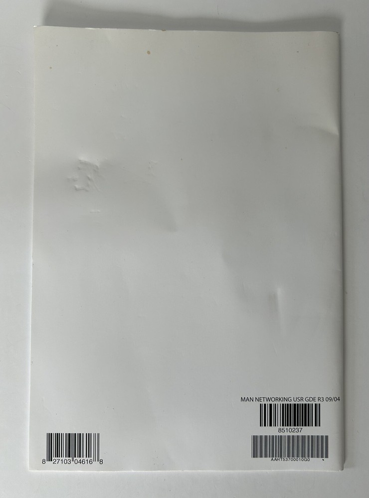 Gateway Notebook Lot - User Guide, Networking & System Restoration Sealed Disk