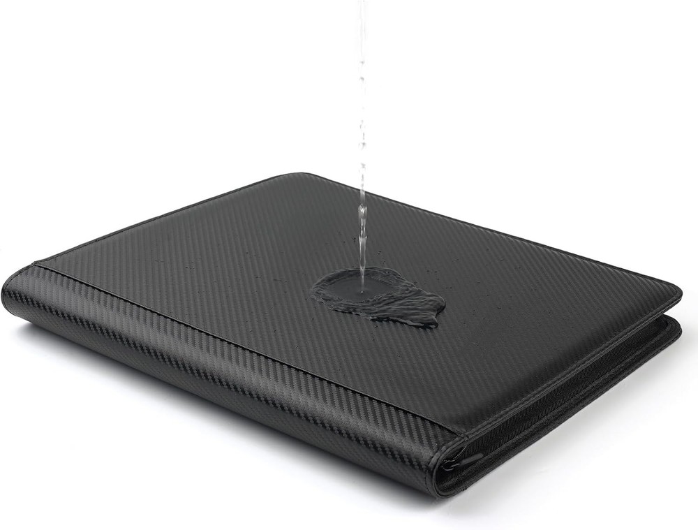 Toploader Binder, Holds 288 Toploaders, 9 Pocket Top Loader Binders