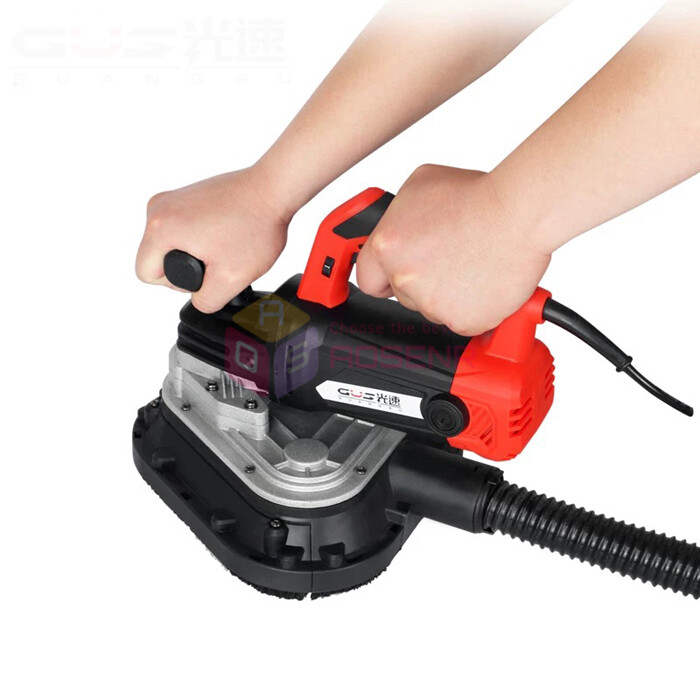 Three Heads Dustless Sander Concrete Wall Grinding Machine Floor Grinder Sander