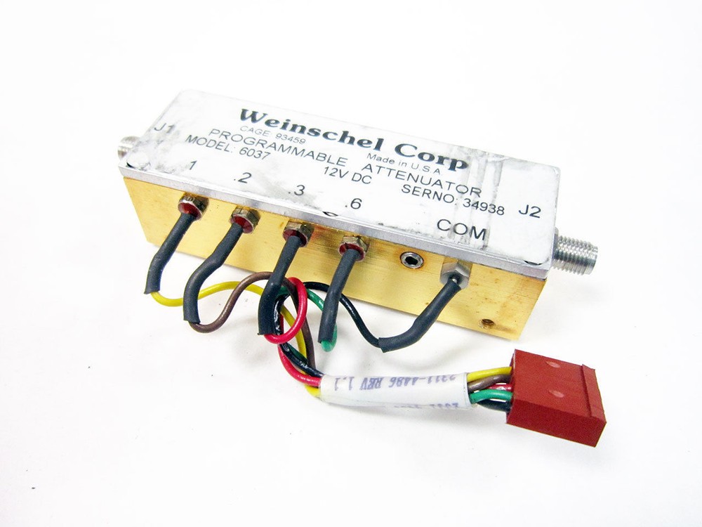 AEROFLEX WEINSCHEL 6037 PROGRAMMABLE ATTENUATOR