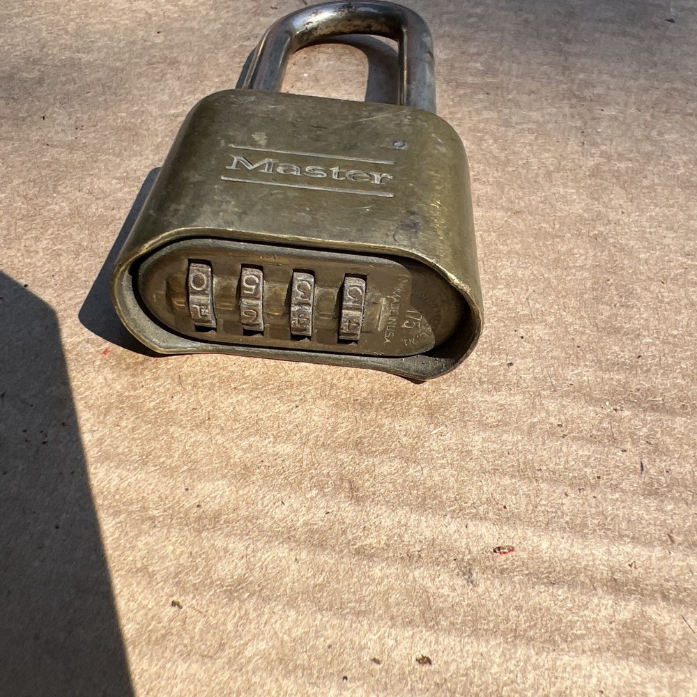 Master lock Combination Lock With Combo
