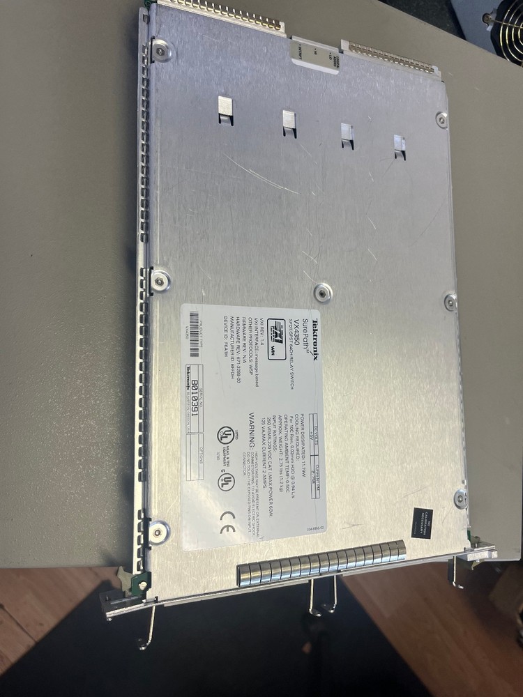 4EE  Tektronix VX4350 64-Channel Relay Switch VXI Module